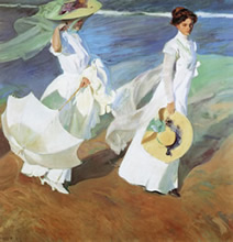 Estilo impresionista español de Sorolla.