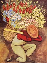 La Vendedora de Flores de Diego Rivera.