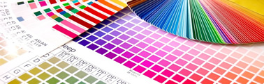 Paleta de colores para impresión de cuadros en línea.