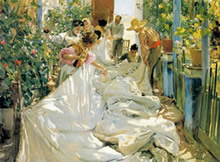 Obra costumbrista de Sorolla.