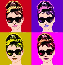 Arte en cuatro colores de Audrey.
