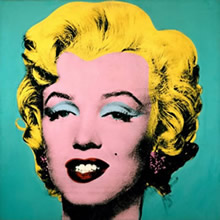 Cuadro famoso de Warhol.