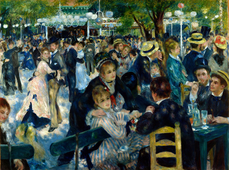 Baile en el Moulin de la Galette - Renoir