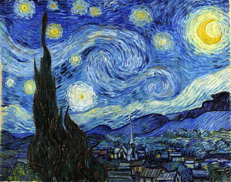 La Noche Estrellada -  Vincent Van Gogh.