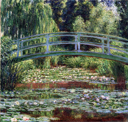 El Puente Peatonal Japonés - Monet