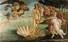 El Nacimiento de Venus - Botticelli