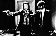 Travolta y L. Jackson en Pulp Fiction